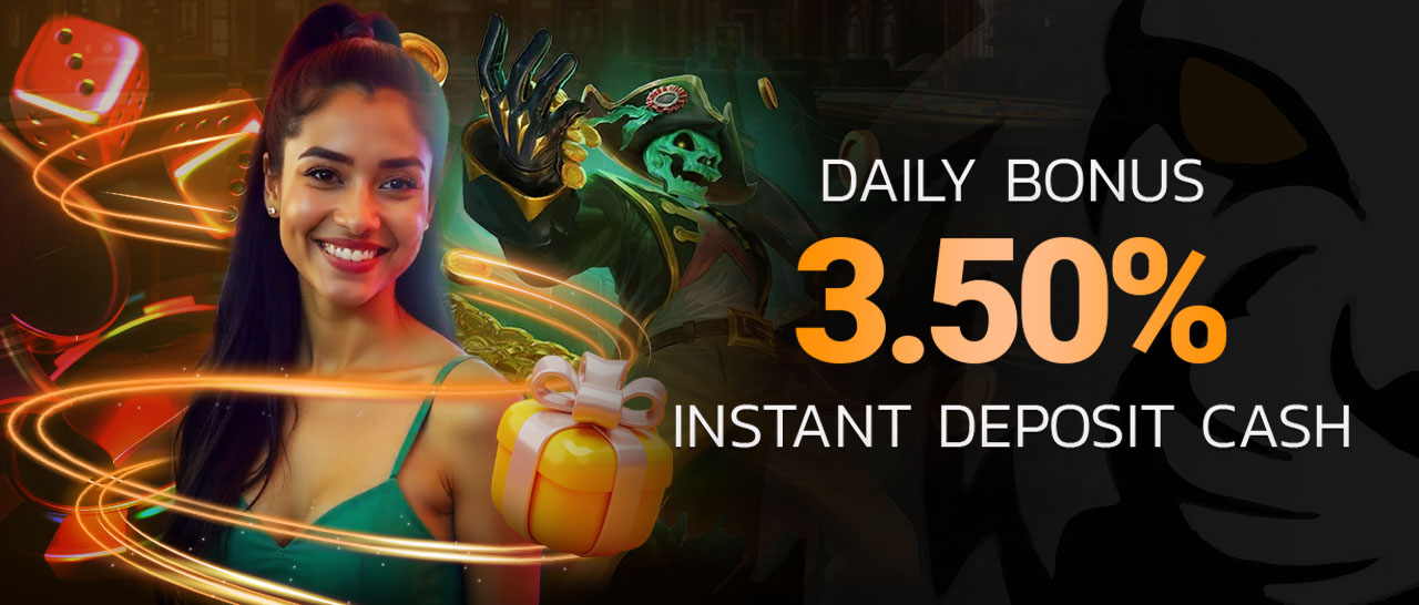 Enjoy 3.50% Bonus with Every Deposit