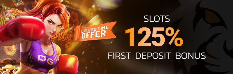 Slots 125% Welcome Bonus 6,000 BDT