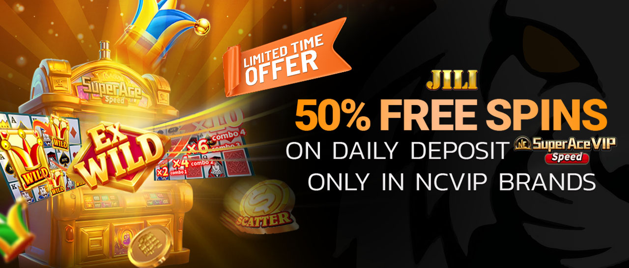 NCVIP Members - Exclusive FREE 50 SPINS